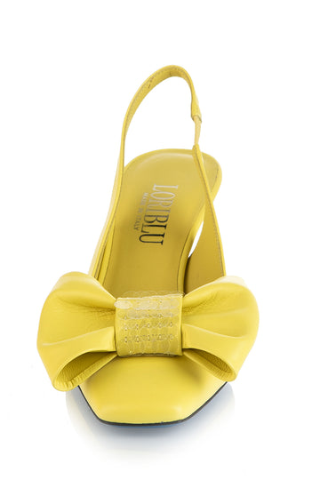 8976 Loriblu Slingback / Yellow